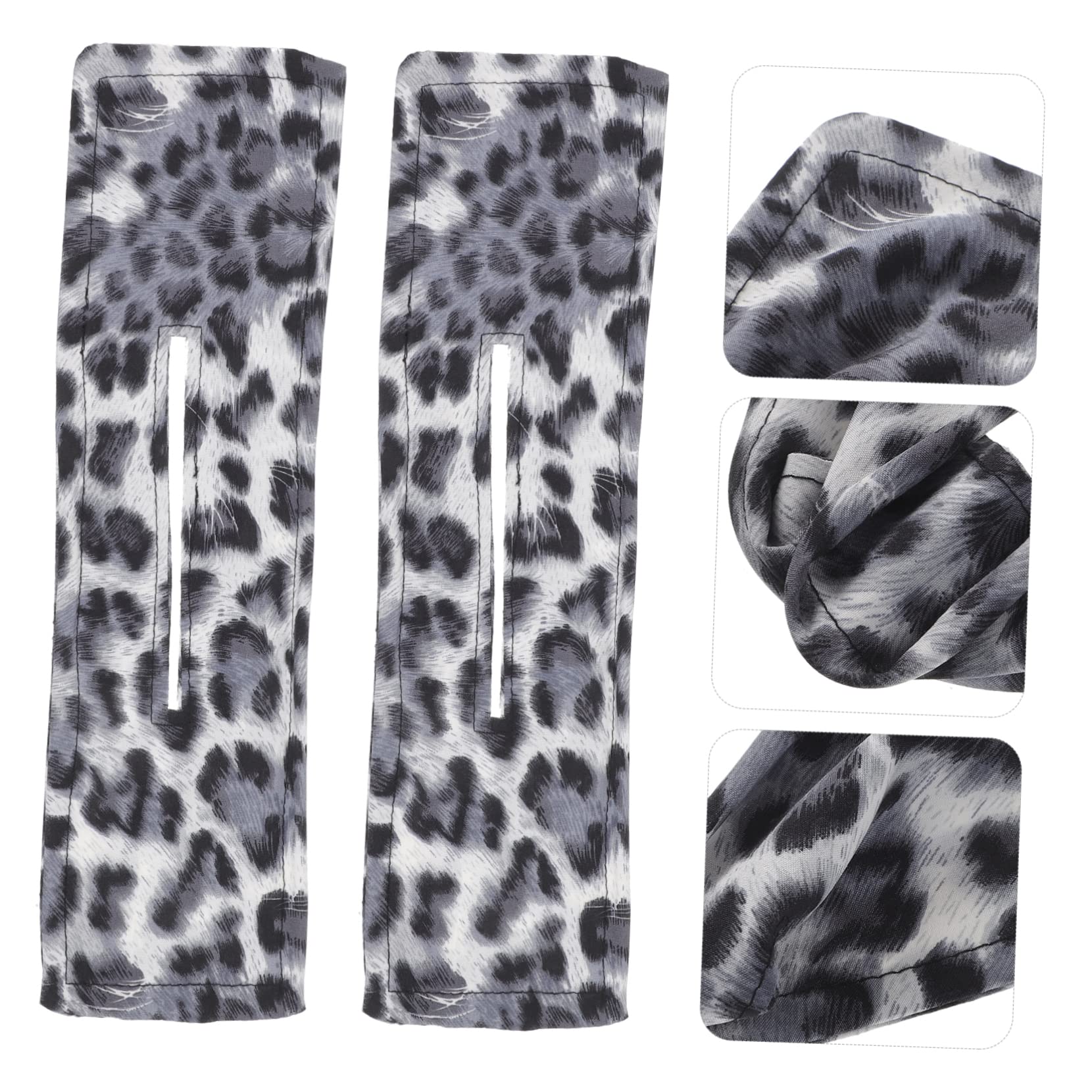 Beavorty Elegant Leopard Print Hair Bun Maker for Women - Soft Fabric Hair Donut for Quick & Easy Updos - Perfect for Work, Gym, and Everyday Hairstyles