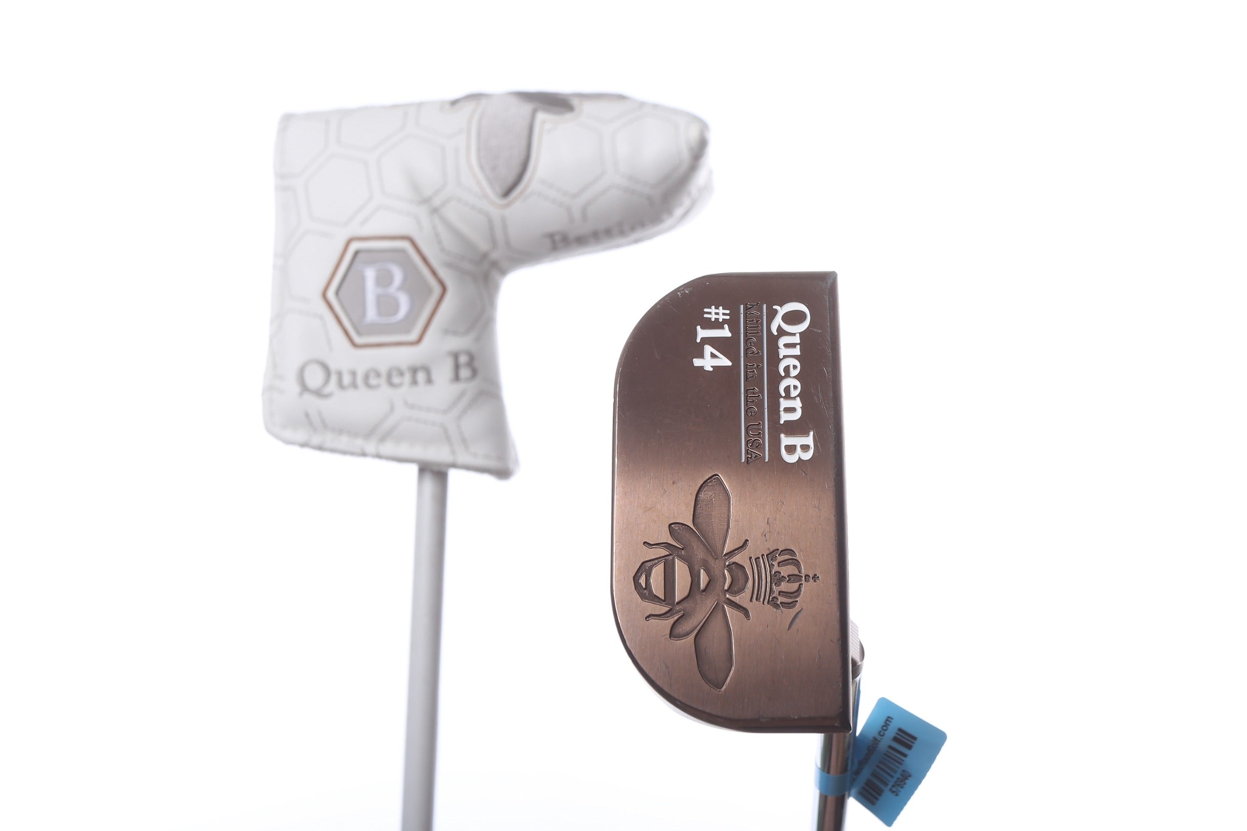 2023 Bettinardi Queen B 14 Right-Handed Mallet Putter 35 Inch | Premium Used Golf Club for Putting Practice & Tournament Play