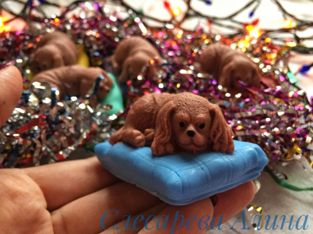 Premium Silicone Dog Puppy Soap & Candle Molds - DIY Craft Molds for Resin, Wax, Bath Bombs - Perfect for Homemade Gifts, Party Favors & Craft Projects