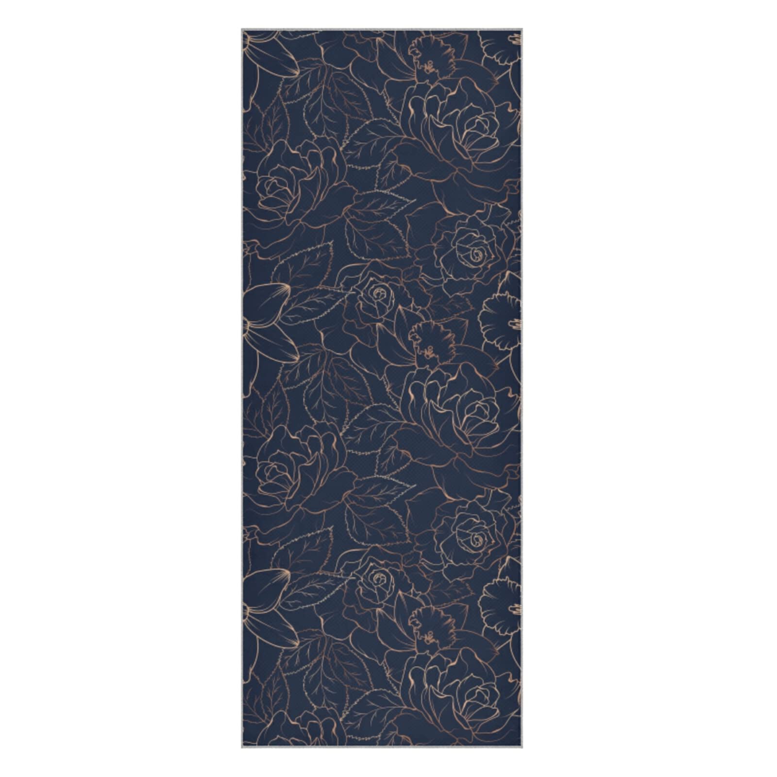 Non-Slip Yoga Mat Towel - Soft Sweat Absorbent & Durable Workout Towel for Pilates, Fitness, Gym & Home Exercise - Includes Carrying Bag for Easy Storage & Travel