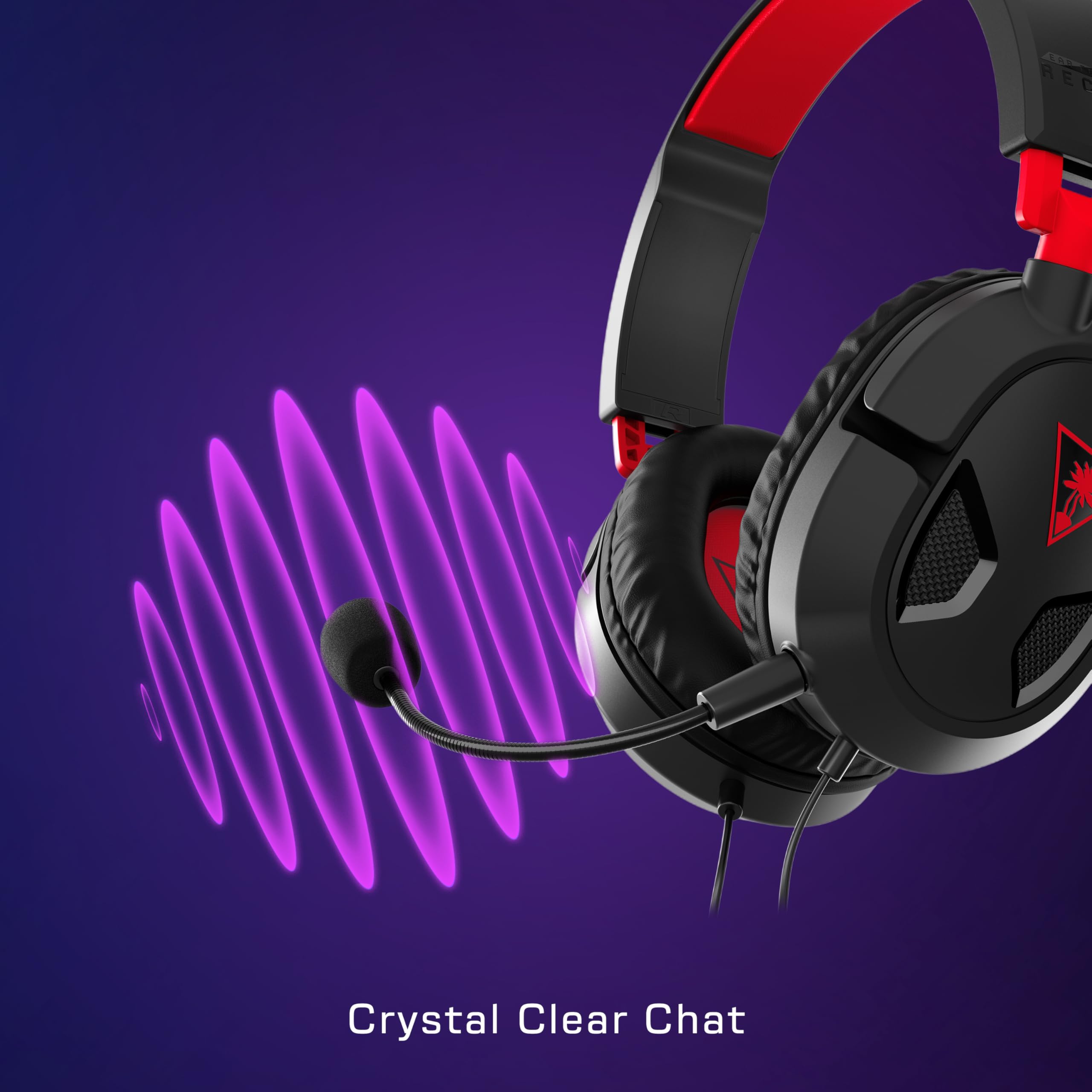 Turtle Beach Recon 50 Wired Gaming Headset with 40mm Speakers & Removable Mic - Compatible with PC, Mac, PS4, PS5, Xbox Series X|S, Xbox One, Mobile & Tablet - Black - Perfect for Competitive Gaming & Online Chat