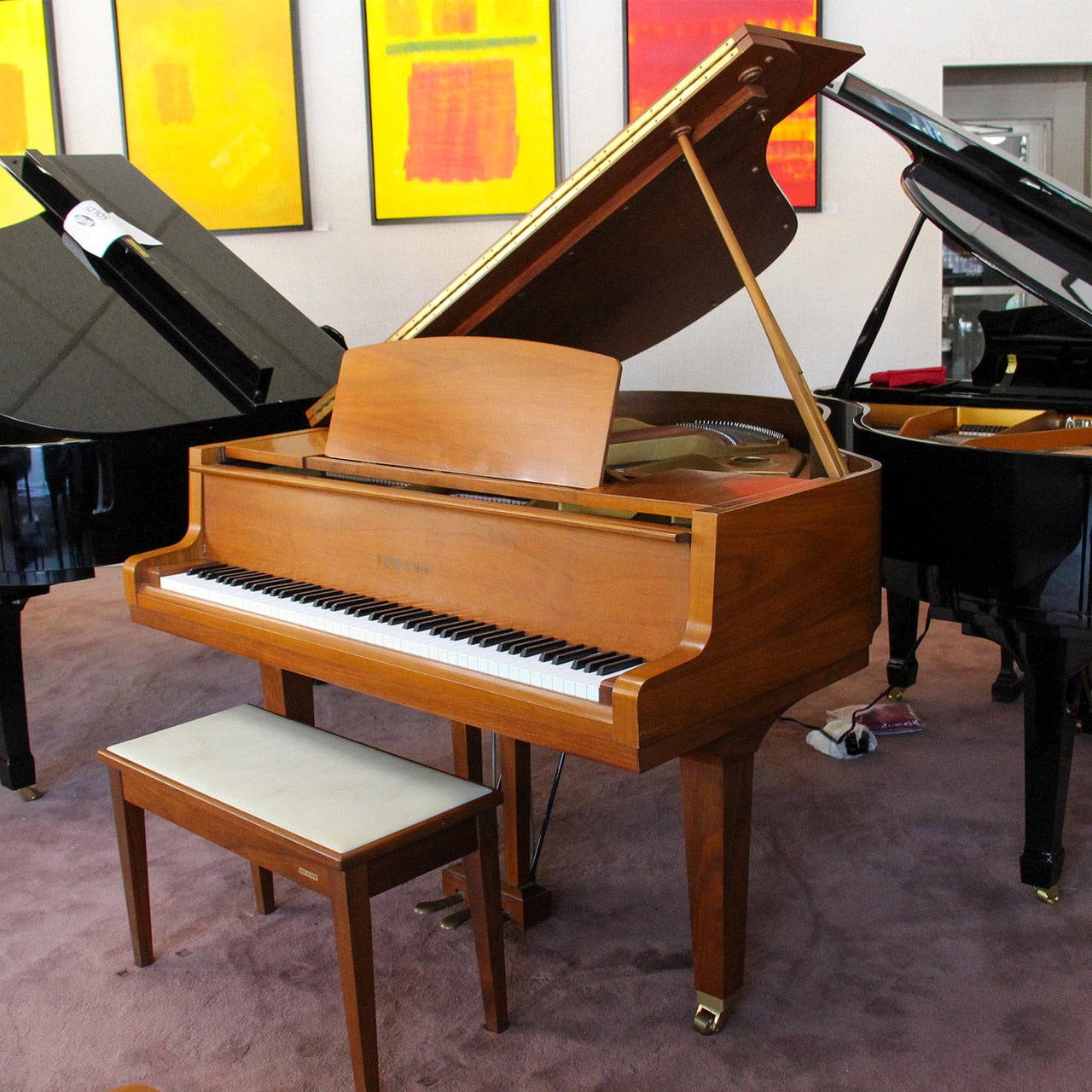 Vintage 1969 Yamaha G1 Grand Piano - Professional Acoustic Piano for Home, Studio & Concert Performances