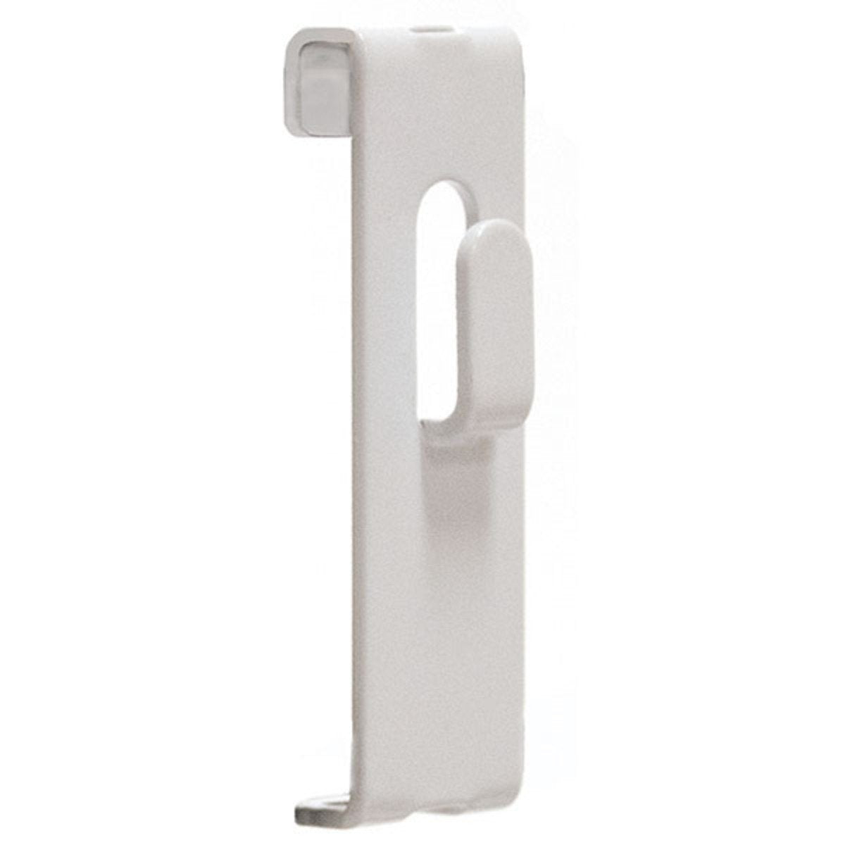 White Gridwall Picture Hooks - 100 Pack/Carton - Perfect for Retail Stores, Galleries & Home Photo Displays
