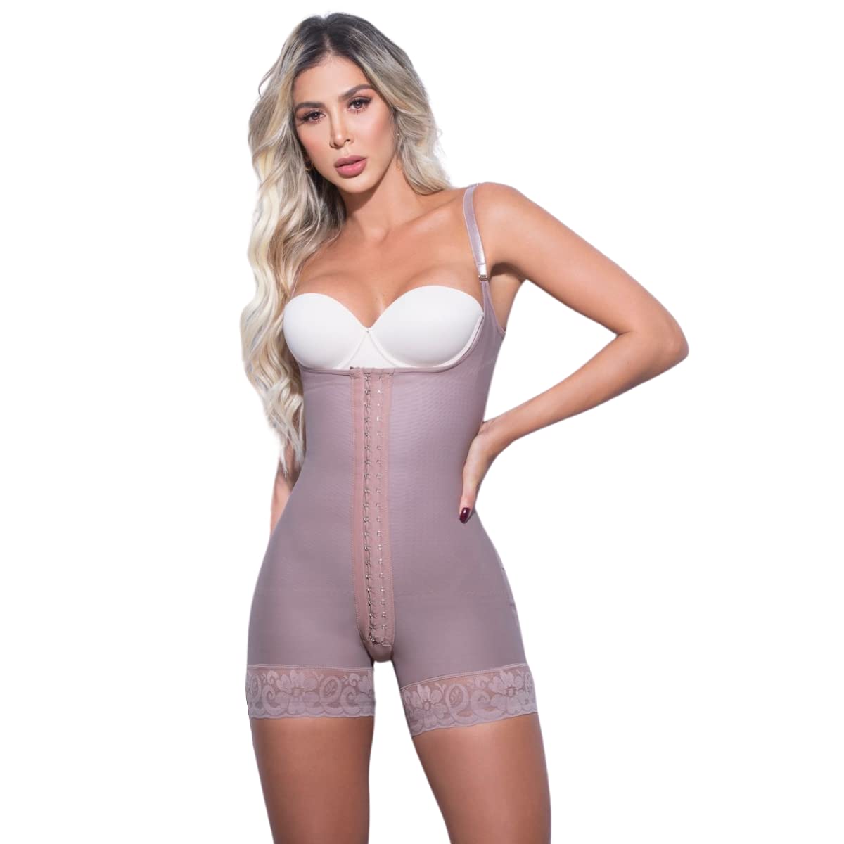 303 High Compression Shapewear for Women - Tummy Control & Butt Lifting Colombian Fajas - Thigh Slimmer Body Shaper - Perfect for Everyday Wear, Special Occasions & Postpartum Recovery