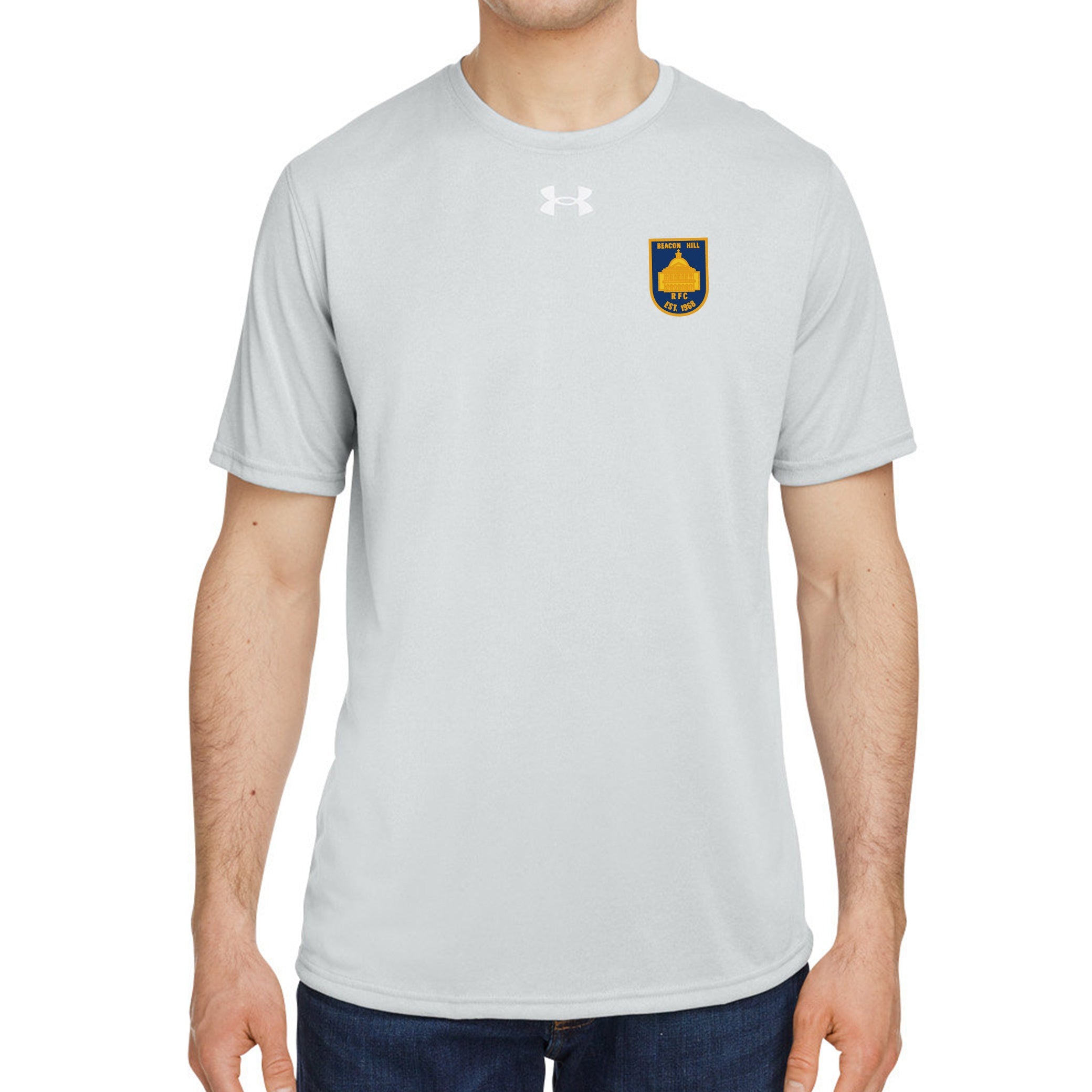 Beacon Hill RFC Tech T-Shirt for Men - Moisture Wicking, Breathable Performance Shirt for Rugby, Training & Outdoor Activities