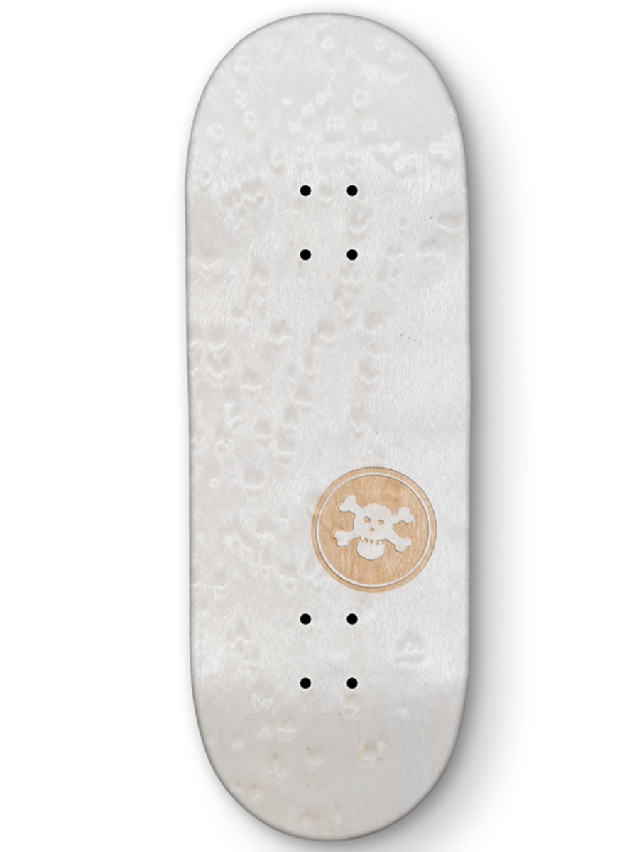 Blackriver Fingerboard Deck BR Mini Logo - Professional Finger Skateboard for Tricks & Stunts - Perfect for Skateboard Enthusiasts & Collectors - Great for Indoor Practice & Office Fun