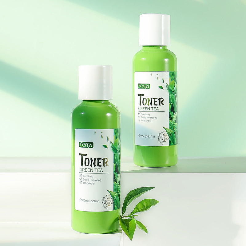100ml Green Tea Toner - Hydrating Facial Moisturizer for Glowing Skin | Daily Skincare Routine & Acne Treatment