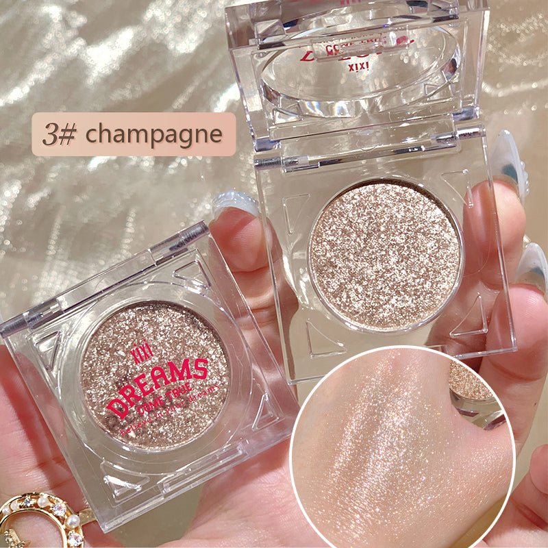 xixi The Stars Shining Highlighter Eyeshadow Palette - Glitter Makeup for Party, Night Out & Special Occasions