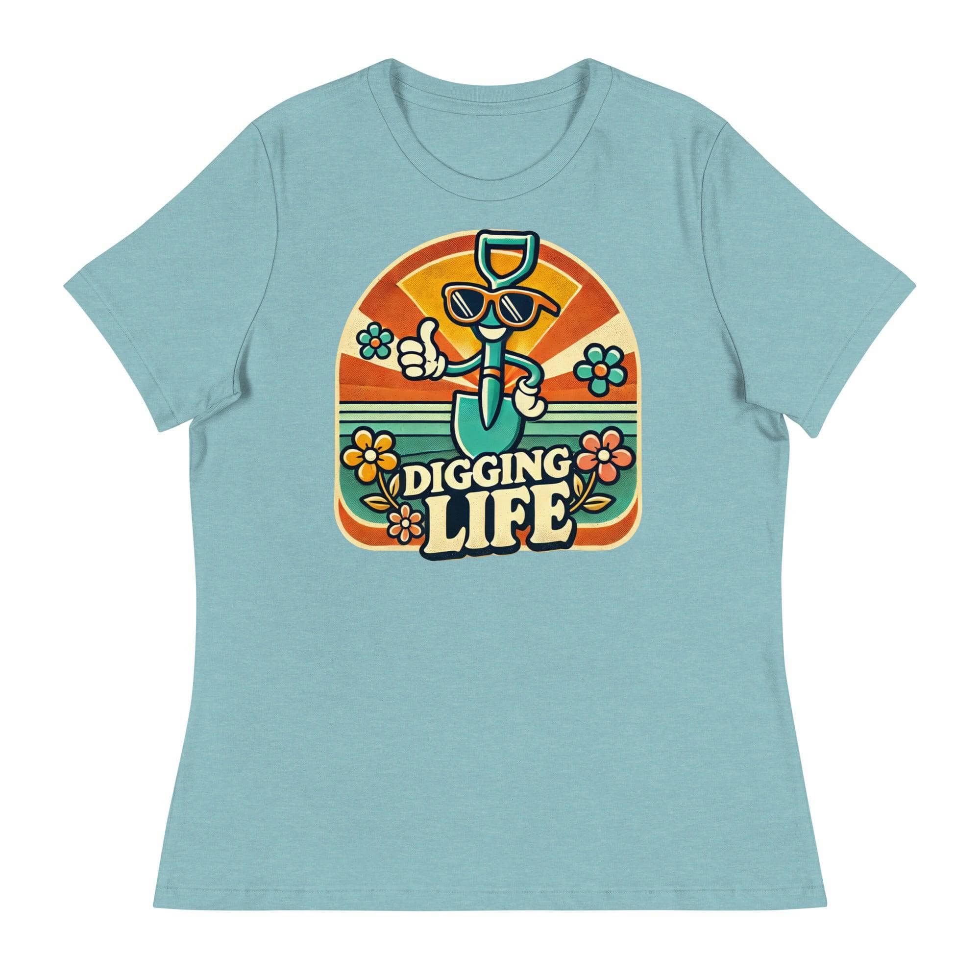 Digging Life Graphic T-Shirt for Men & Women - Comfortable Cotton Tee for Casual Wear, Outdoor Activities & Everyday Style