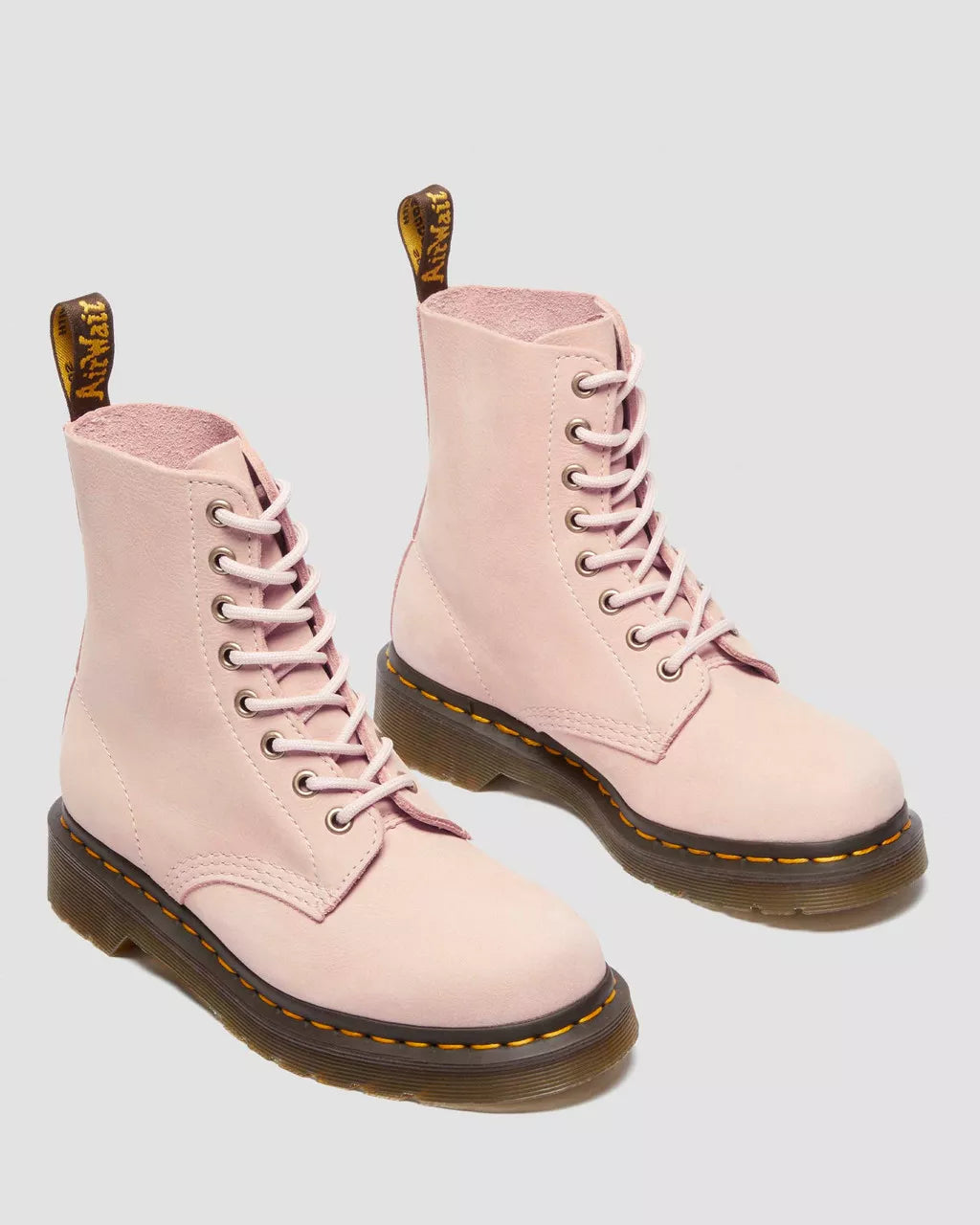 Dr. Martens 1460 Pascal Nubuck Leather Boots for Men & Women - Classic 8-Eye Ankle Boots for Everyday Wear, Work & Outdoor Adventures