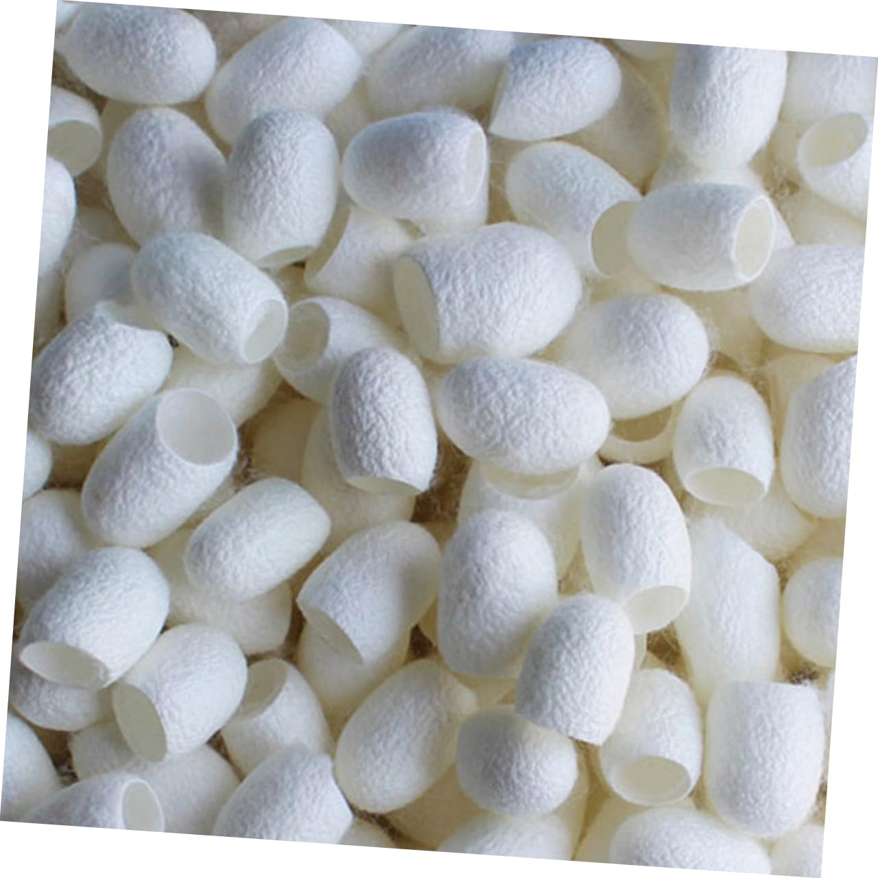 90pcs Natural Silk Facial Scrub Balls - Exfoliating & Massage Sponge for Skin Care, Face Cleansing & Beauty Routine | Gentle Silkworm Cocoons for Spa, Home & Travel Skincare