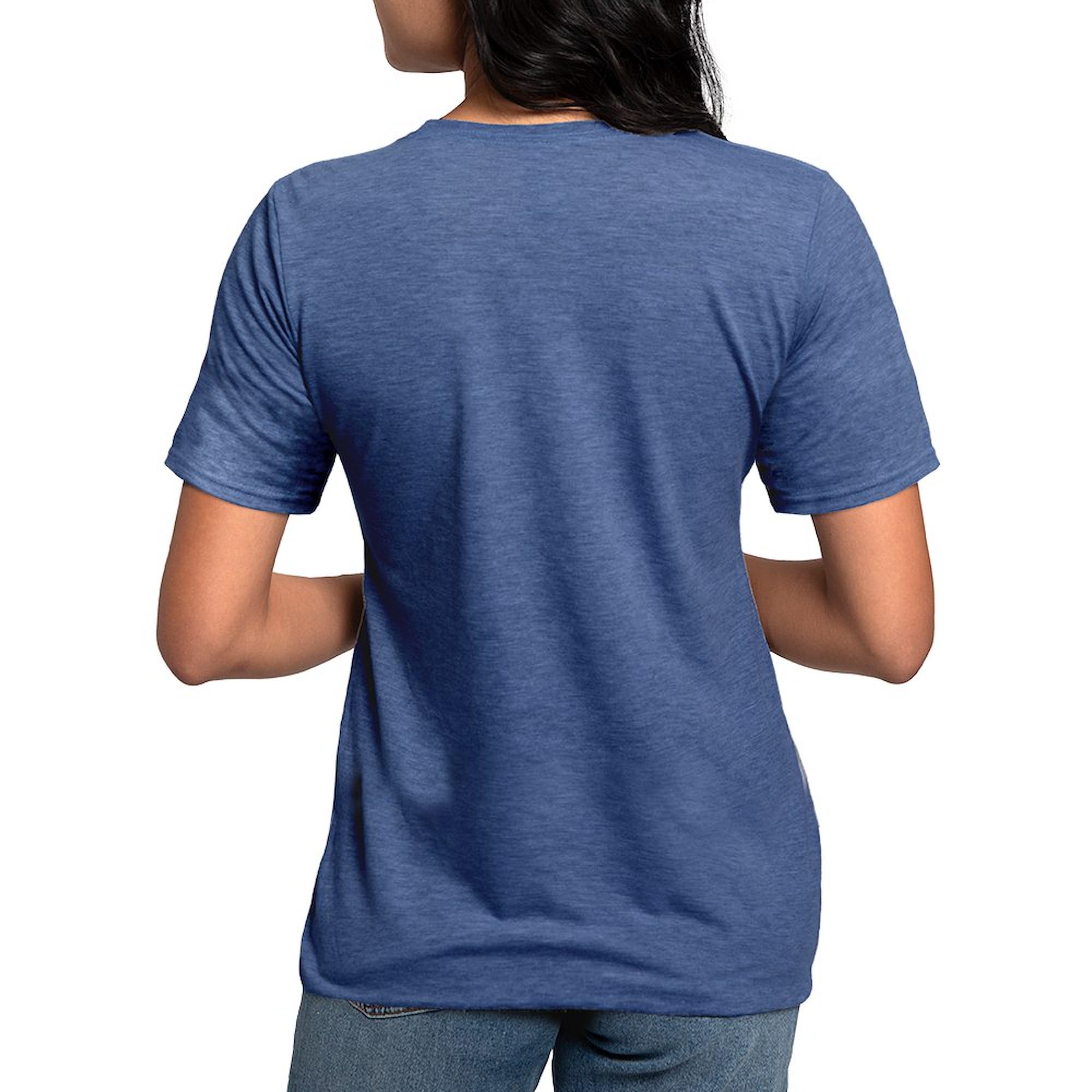 Stronger Than Yesterday Women's Tri-Blend T-Shirt - Soft Vintage Style Tee for Workouts, Yoga & Casual Wear