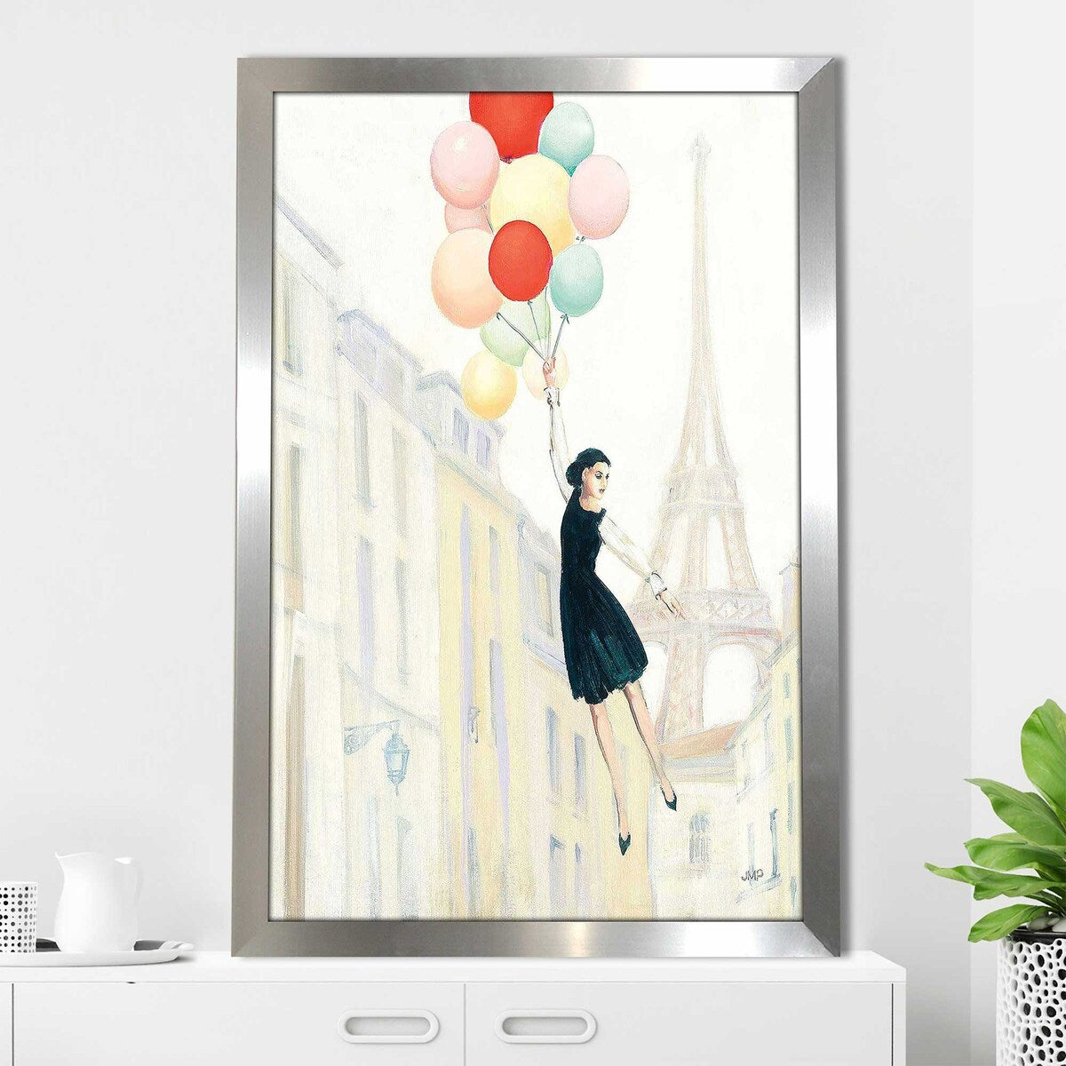 Aloft In Paris II by Julia Purinton - Premium Acrylic Wall Art Print - Perfect for Living Room, Bedroom & Office Decor