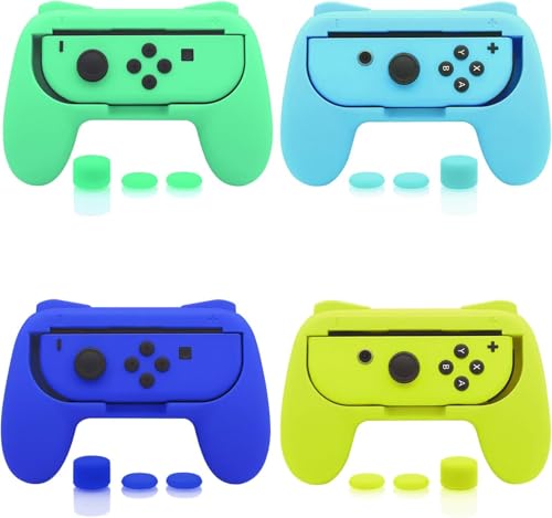 Blue, Green, Navy Blue and Yellow