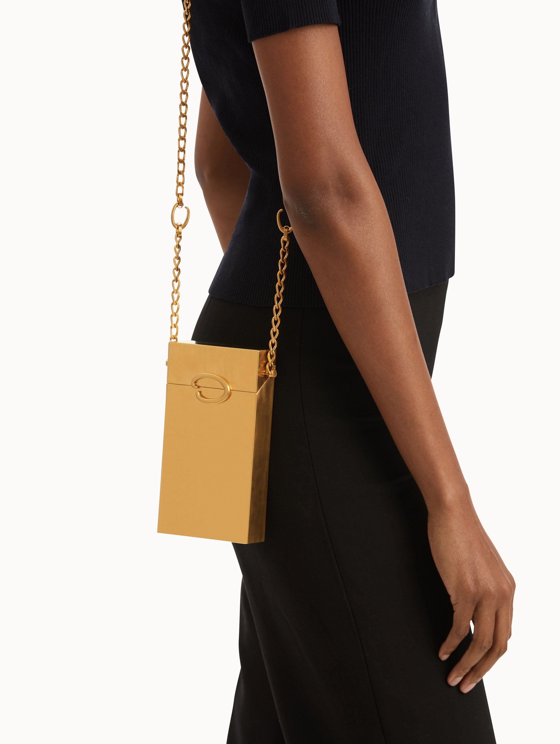 Elegant O Vanity Minaudière Clutch - Stylish Evening Bag for Women, Perfect for Parties, Weddings & Special Occasions