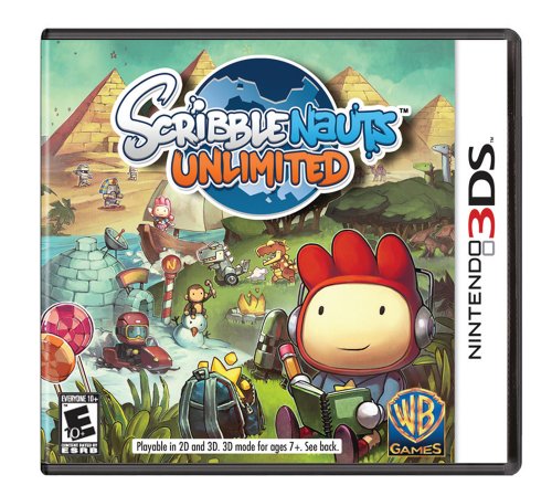 Scribblenauts Unlimited - Nintendo 3DS Game | Creative Puzzle Adventure for Kids & Adults | Perfect for Travel, Gifts & Family Game Night
