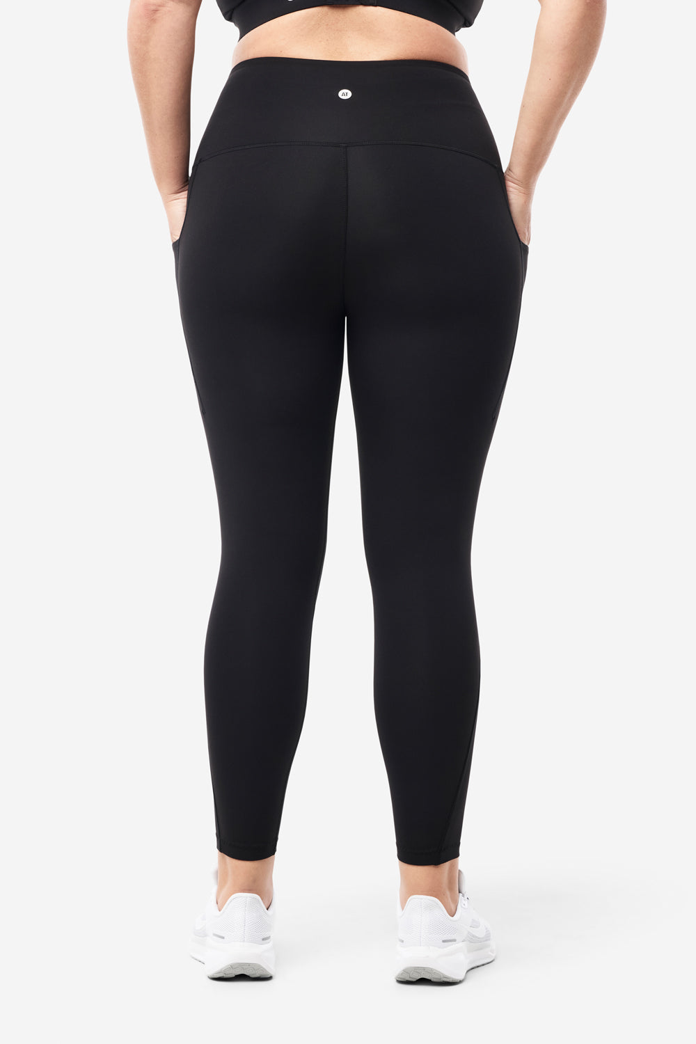 Core Pocket Base No Chafe Legging - Black | Anti-Chafing Workout Leggings for Women | Perfect for Running, Yoga & Gym