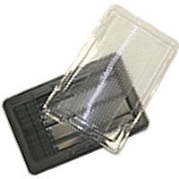 50 Count Long DIMM Module Packaging Tray with Secure Cover - Ideal for Electronics Storage, Organization & Safe Transportation