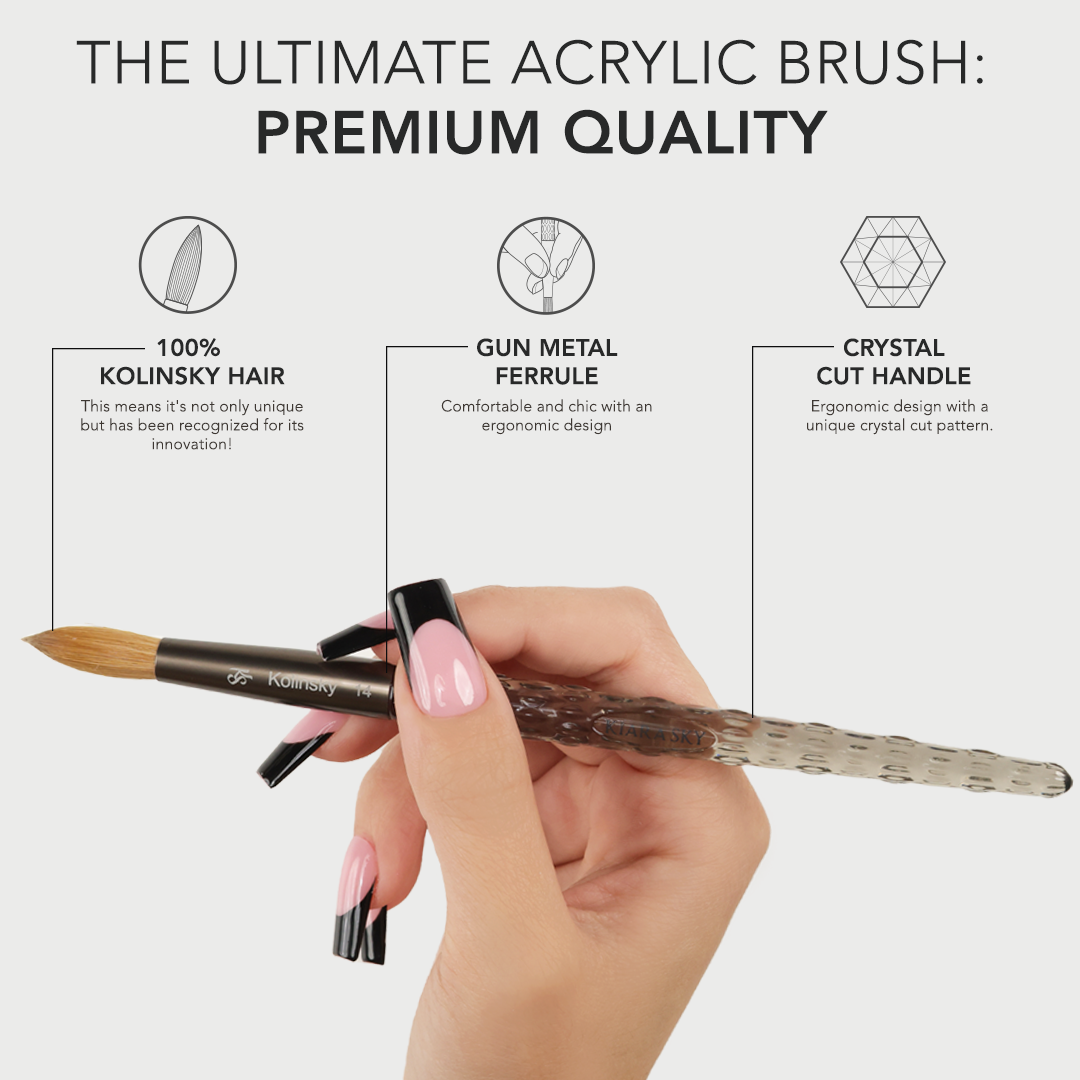 Professional Acrylic Brush #18 - High-Quality Synthetic Bristles for Artists & DIY Painters - Perfect for Canvas, Wood, Fabric & Home Decor Projects