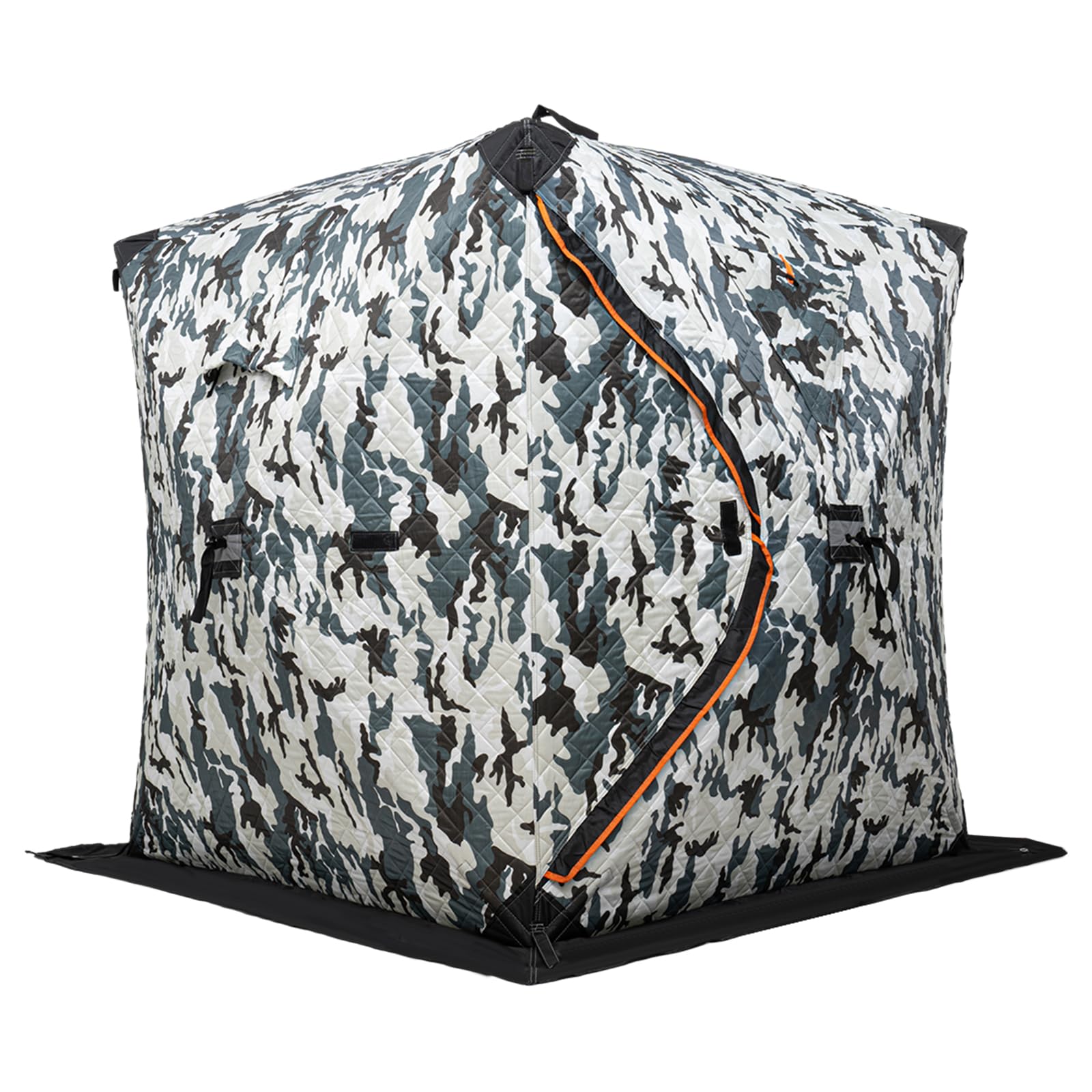 Portable Ice Fishing Tent - Insulated Thermal Ice Fishing Shelter with Camo Design for Winter Fishing | Warm & Durable Shiftpod Tent for Ice Fishing & Outdoor Adventures