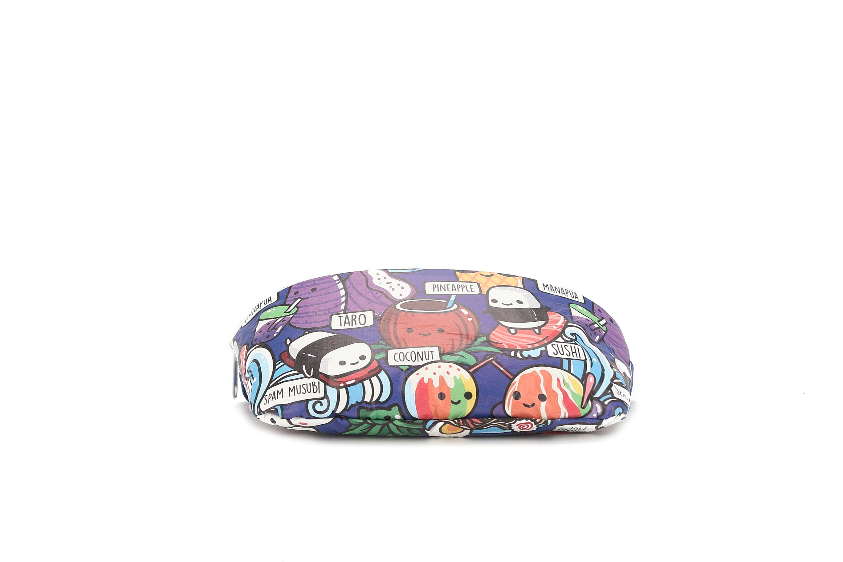 Trendy Fanny Pack Waist Bag - Wai Wai Craving Hawai'i Blue - Perfect for Travel, Hiking, and Outdoor Adventures
