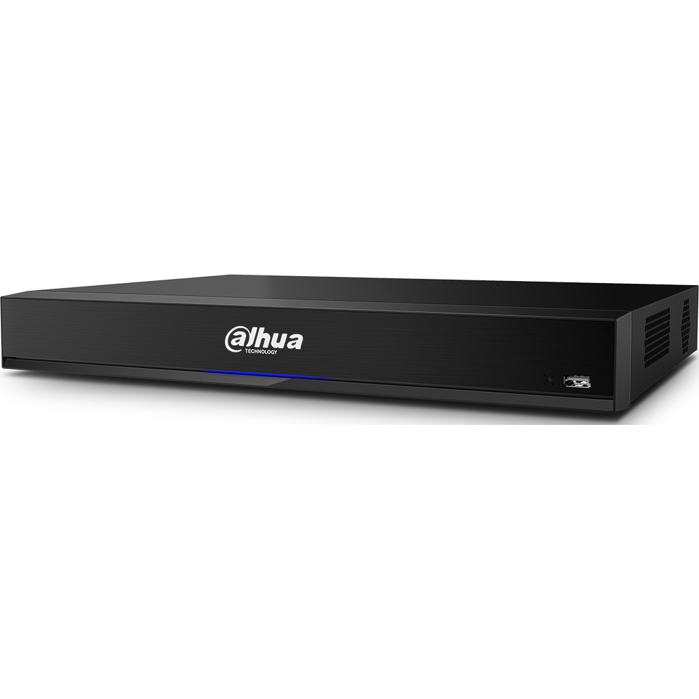 Dahua X82R2A2 4K 8-Channel 1U Penta-brid HDCVI Security DVR with 2TB HDD - Ideal for Home & Business Surveillance Systems