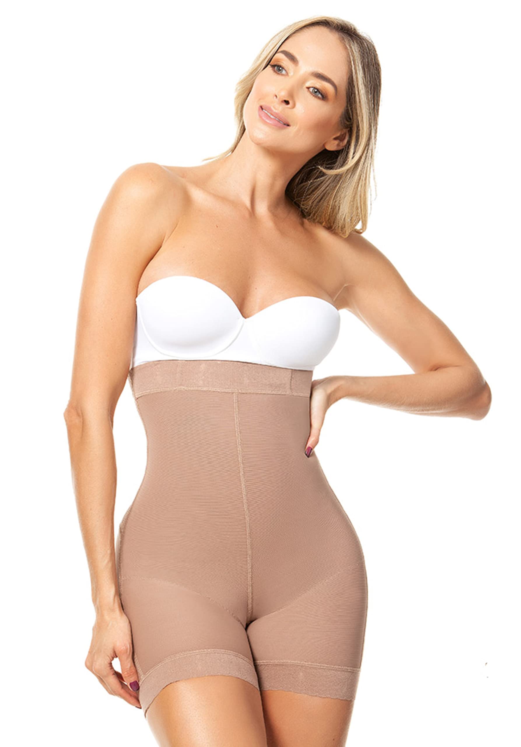 FAJAS MELI'BELT 5022 Colombian High Waist Butt Lifter Shorts - Shapewear for Women, Tummy Control & Booty Enhancement | Perfect for Workout, Daily Wear & Special Occasions