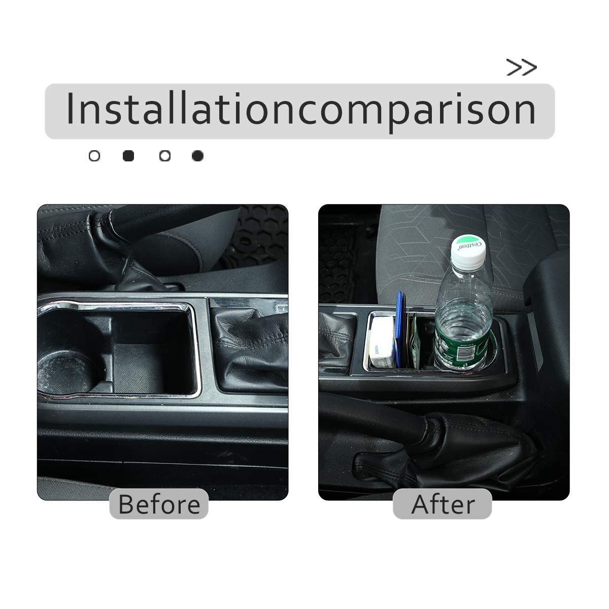 **2016-2023 Toyota Tacoma Shifter Storage Box & Center Console Organizer Tray – Multifunctional Auto Accessory for Car Interior Organization (1 PC) – Perfect for Road Trips, Daily Commute & Storage Solutions**