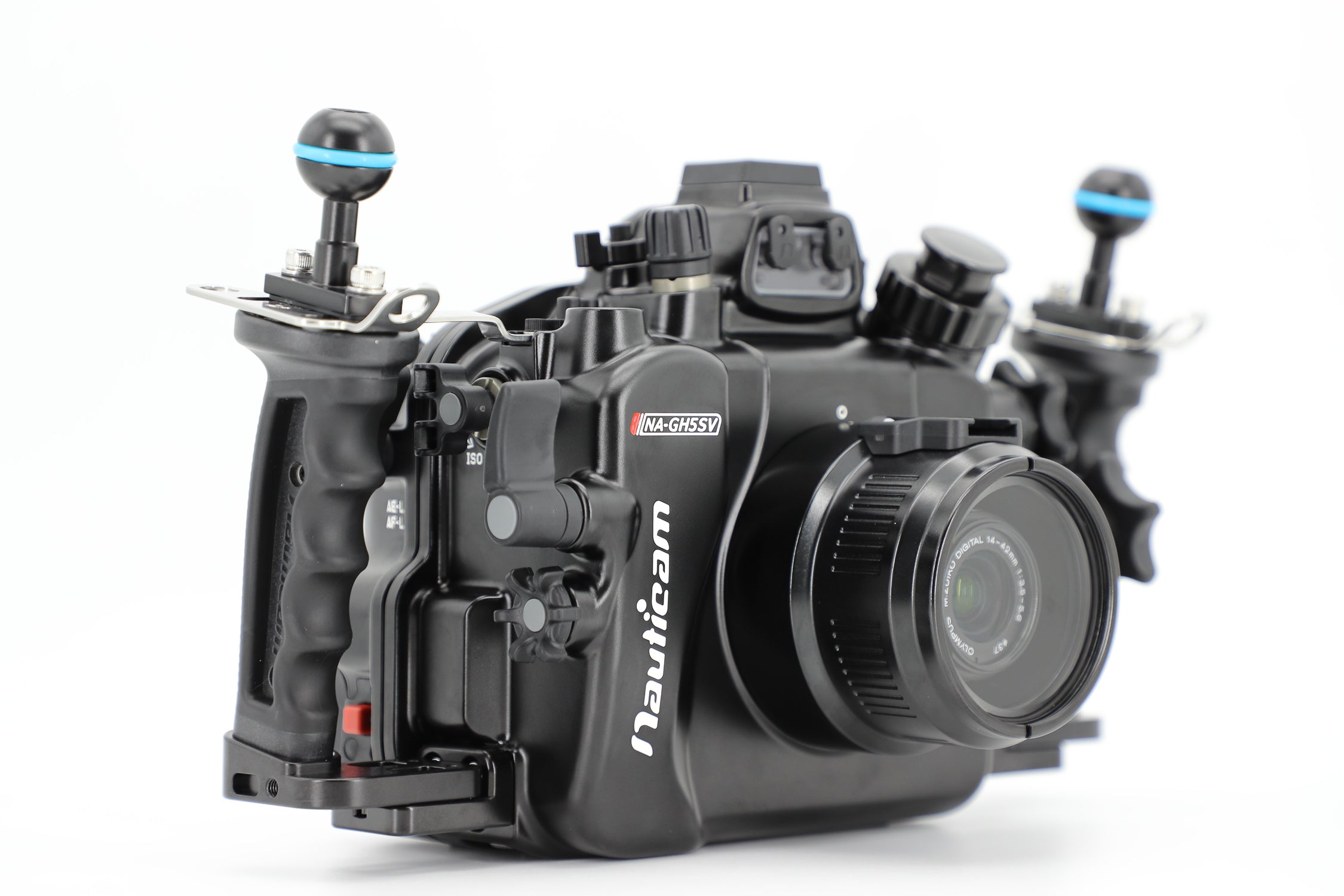 Waterproof Underwater Housing for Panasonic Lumix GH5/GH5S/GH5II Cameras - HDMI 2.0 Support - Ideal for Scuba Diving, Snorkeling & Underwater Photography