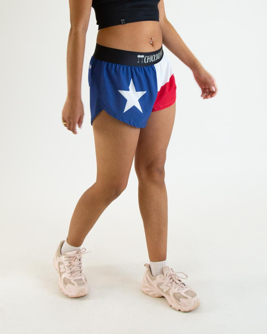 Texas Flag Print Women's 1.5