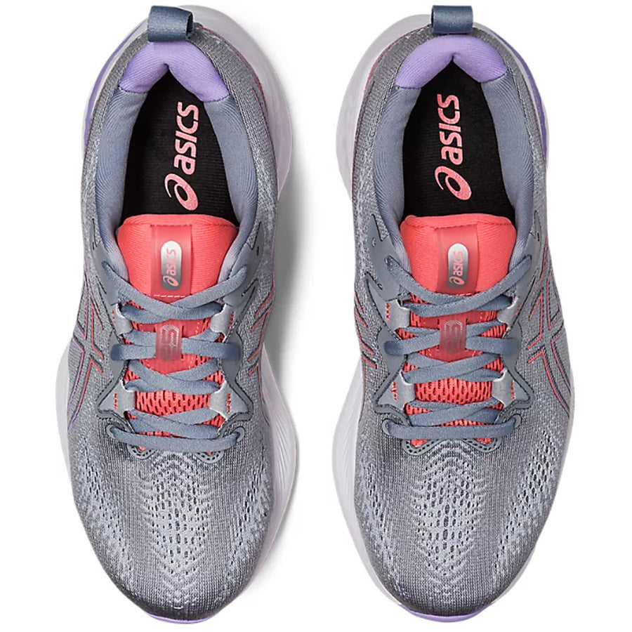 ASICS Women's Cumulus 25 Wide Running Shoes - Lightweight Cushioned Sneakers for Road Running, Jogging & Gym Workouts