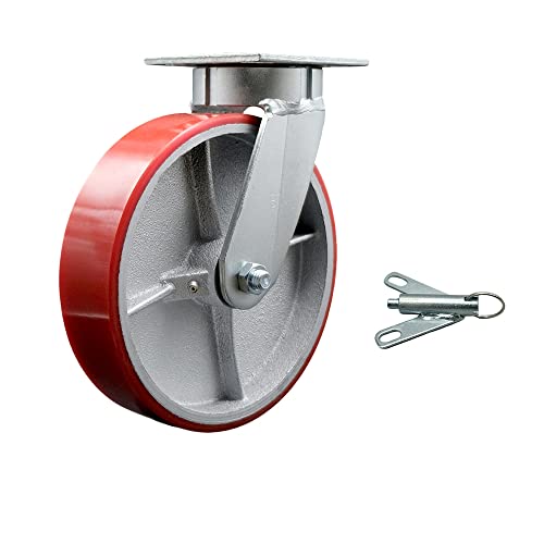 Swivel - Bolt On Swivel Lock - Red