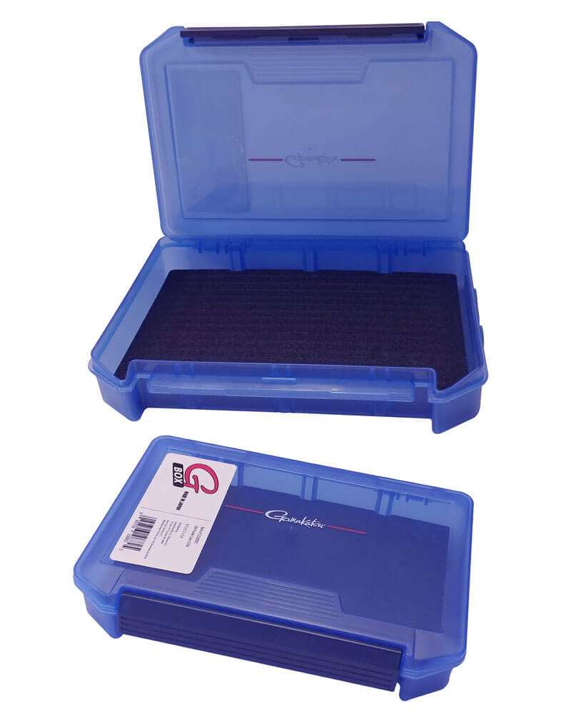 Gamakatsu G Box 3200 Slit Foam Fishing Tackle Storage Case - Perfect for Organizing Hooks, Lures & Fishing Gear On-The-Go