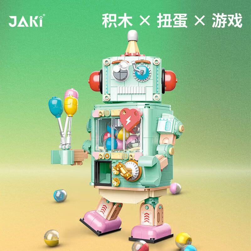 JAKI JK8218 Cashapon Machine Robot - Premium Gashapon Vending Machine for Collectibles & Toys - Perfect for Arcades, Malls, and Retail Stores