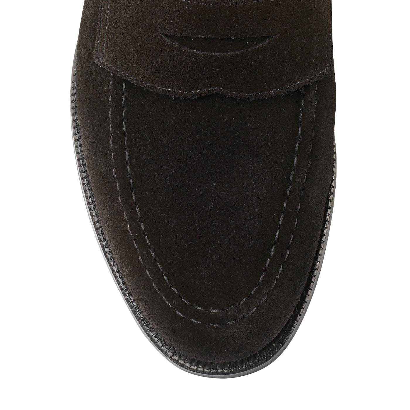 Boston Black Suede Shoes - Premium Suede Loafers for Men | Comfortable & Stylish Slip-Ons for Casual Wear, Office & Travel