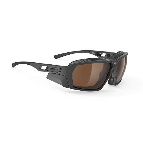 Black Matte Hi-altitude Brown Lenses