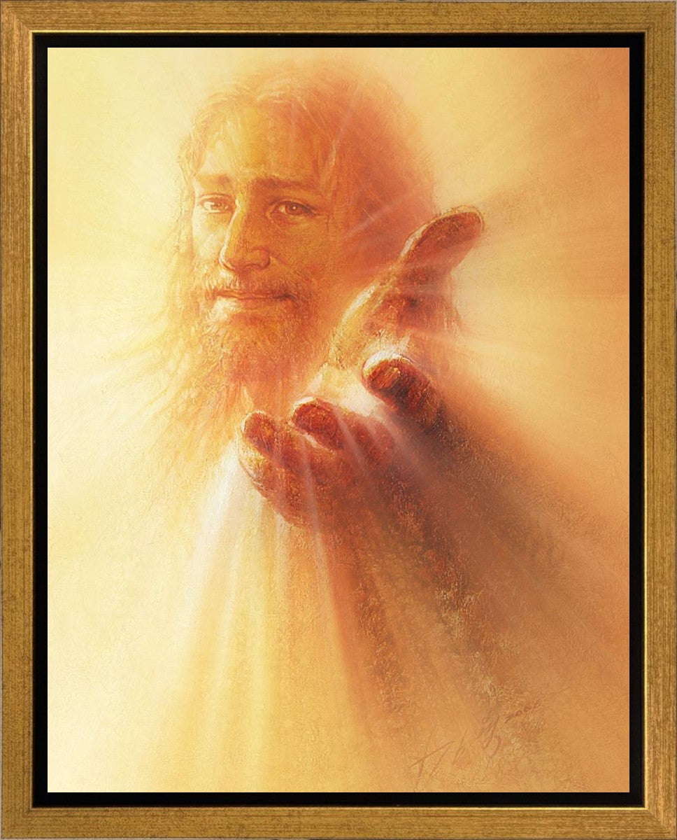 His Hand is Stretched Out Still - Inspirational Christian Wall Art Canvas Print - Perfect for Home Decor, Church, or Office Inspiration