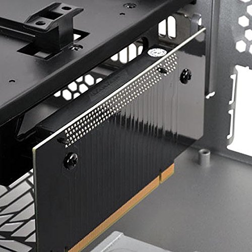SilverStone SST-FTZ01B Black Mini-ITX Gaming PC Case - Compact High Performance Fortress Design for Small Form Factor Builds | Perfect for Home Theater PCs, LAN Parties & Space-Saving Gaming Setups