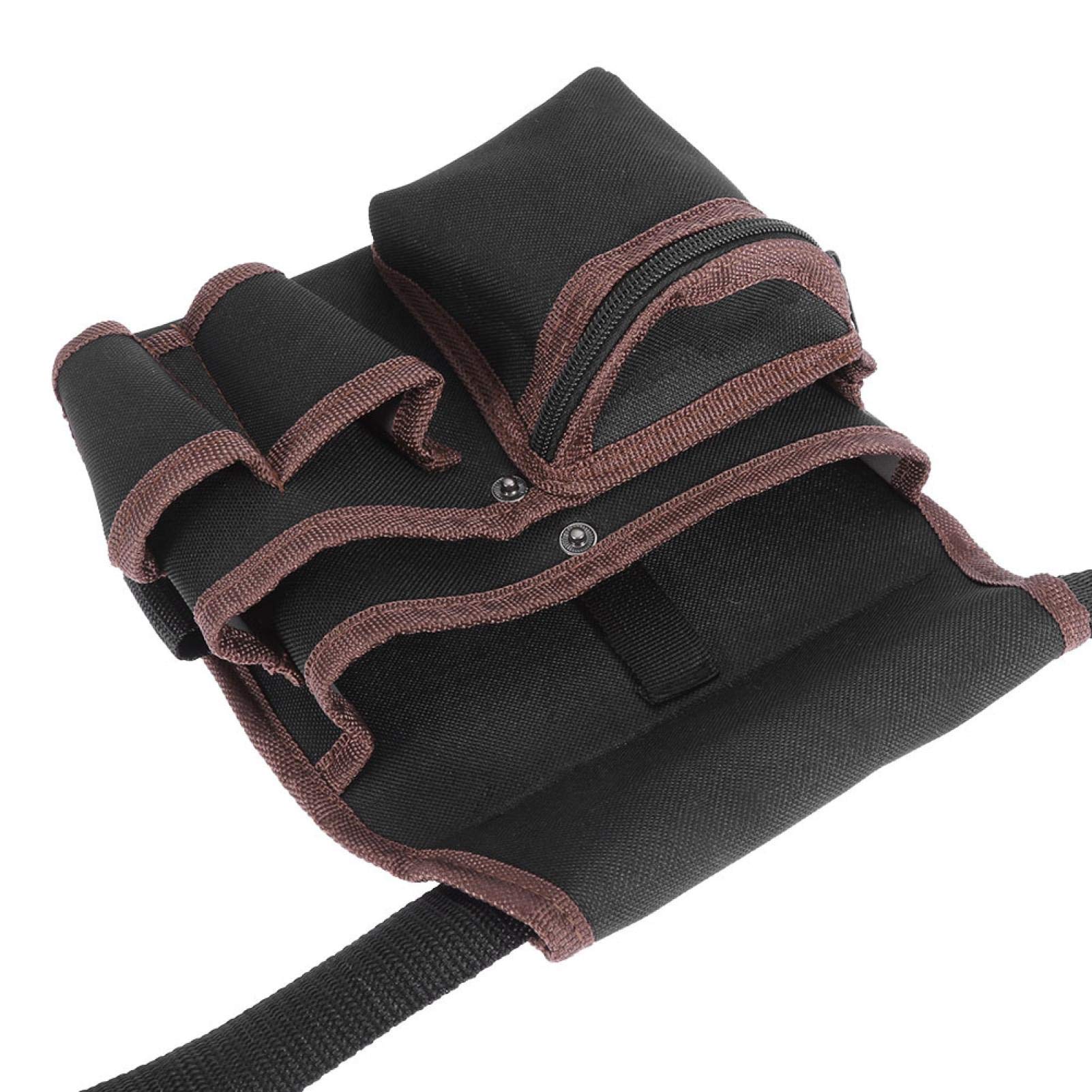 Professional Multifunctional Electrician Tool Pouch Belt - Heavy Duty Waist Tool Bag for Electricians & Carpenters | Ideal for Electrical Maintenance, Construction & DIY Projects