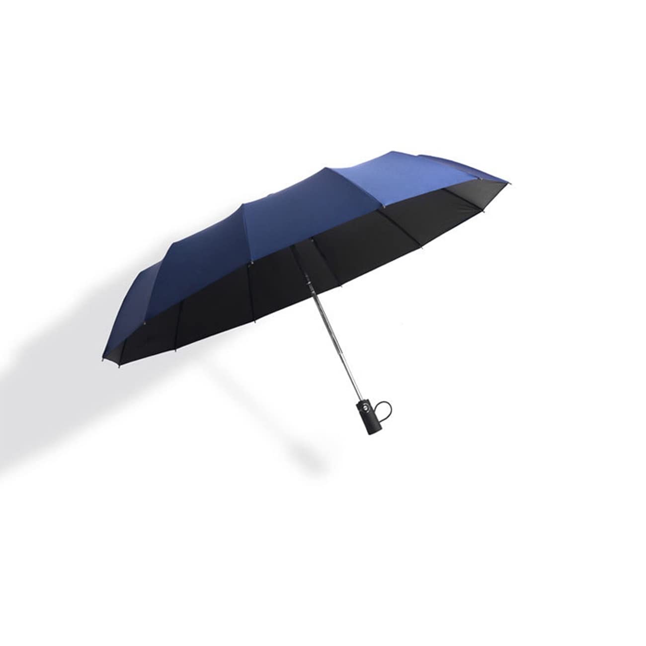 AVLUZ Compact Auto Open Travel Umbrella - Windproof, Waterproof, UV Protection for Men & Women - Perfect for Beach, Hiking & Daily Commute (Blue)