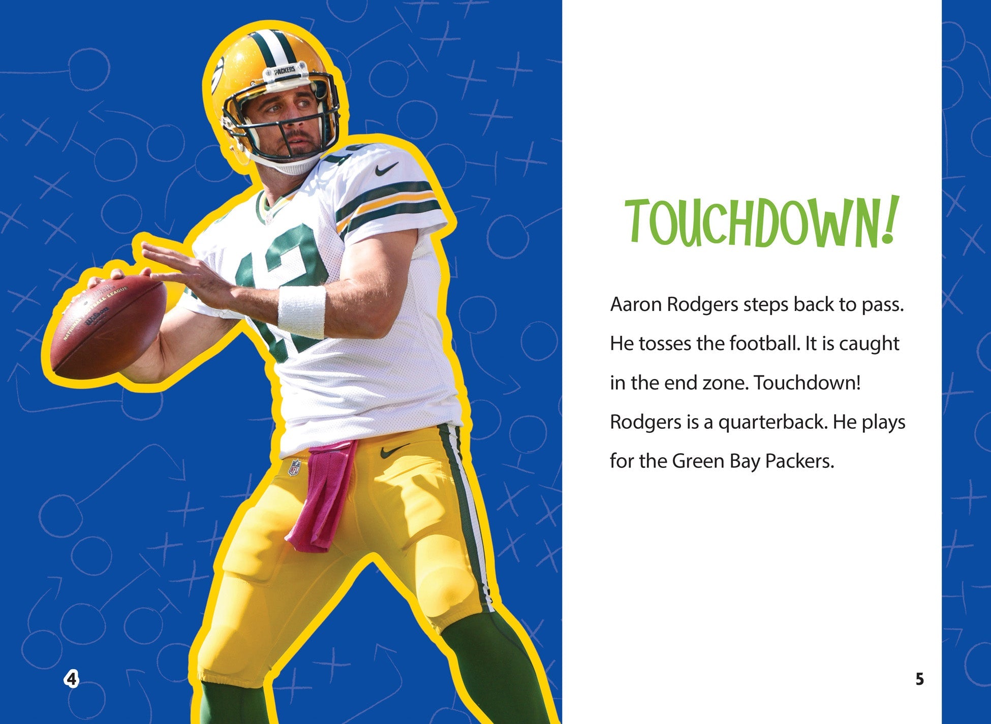 Aaron Rodgers Jersey - Green Bay Packers NFL Football Player Replica Jersey for Men - Perfect for Game Day, Fan Events & Sports Collectibles