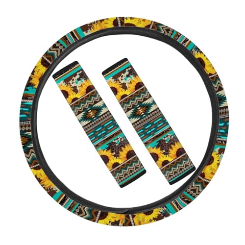 Aztec Geometric Sunflower