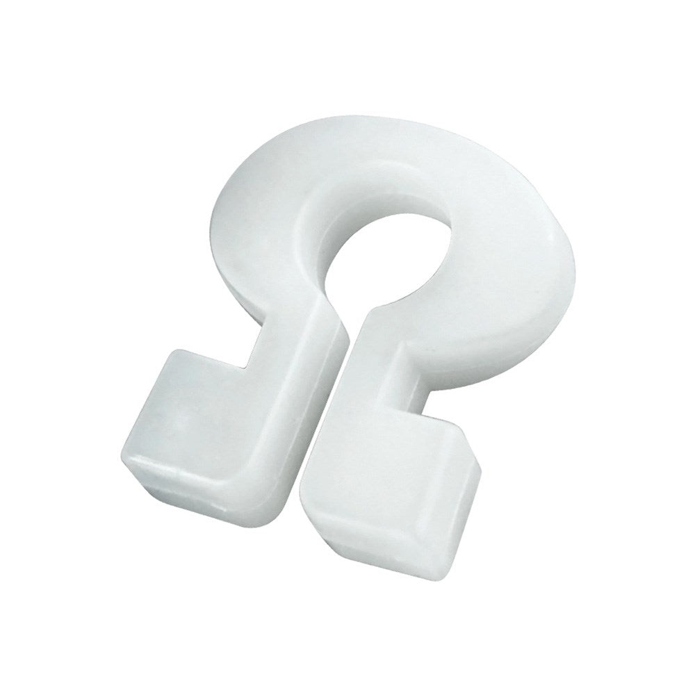 50 Pack World Cup Net Clips - Heavy Duty Plastic Soccer Goal Net Fasteners for Sports Fields, Stadiums & Backyard Games