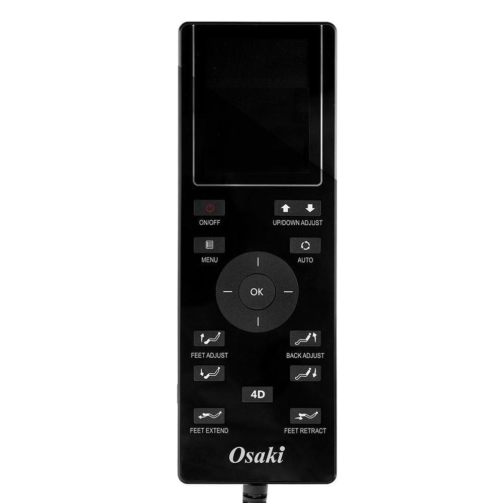 Osaki OS 4D Pro Ekon Plus Massage Chair with Zero Gravity Recline - Full Body Shiatsu Massage for Home & Office Use - Perfect for Stress Relief & Muscle Recovery