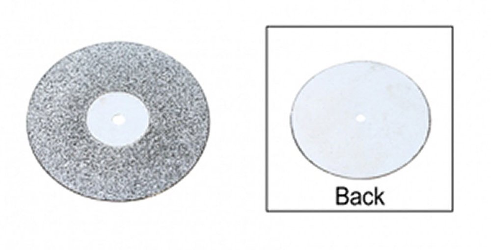Premium 1 Inch Diamond Grinding Wheels 0.4mm Thick for Jewelry Making, Glass Engraving & Metal Polishing - DIB-180.40 Unmounted Abrasive Discs