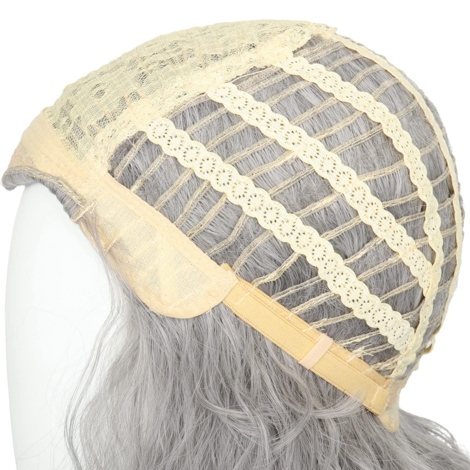 Long Gray Wizard Beard & Wig Set for Men - Halloween Costume Accessory, Adult Cosplay, Fantasy LARP, Themed Parties & Costume Events