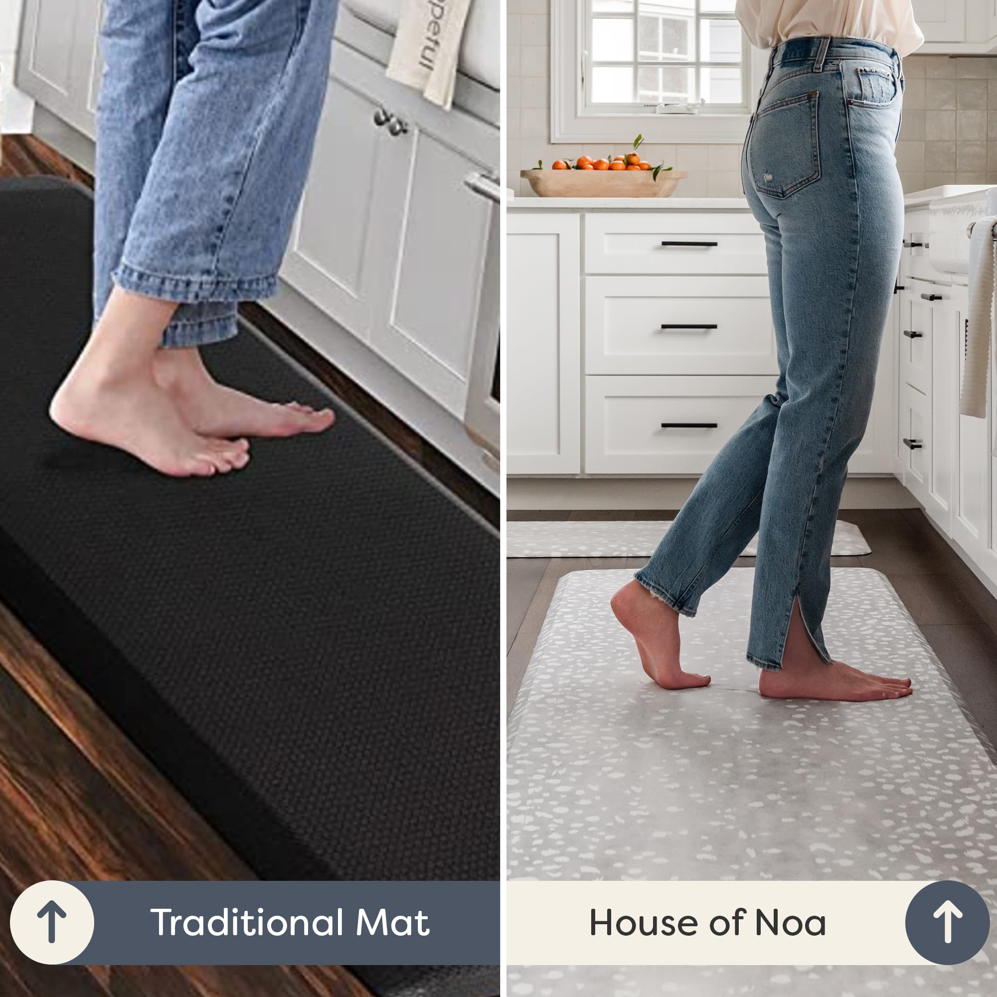 Nama Anti-Fatigue Kitchen Mat - Ergonomic Standing Mat for Comfortable Cooking