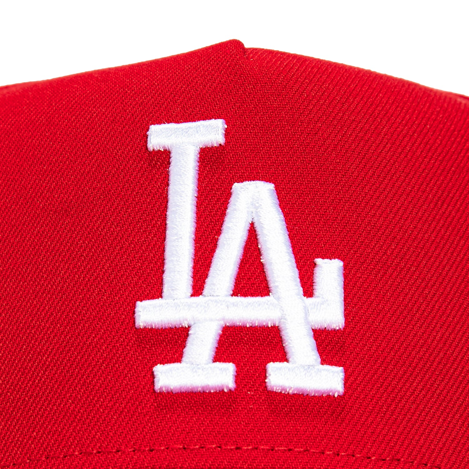 New Era 9Forty A-Frame Los Angeles Dodgers Snapback Baseball Cap - Adjustable Red & White Hat for Men & Women | Perfect for Baseball Games, Streetwear Fashion & Sports Fans