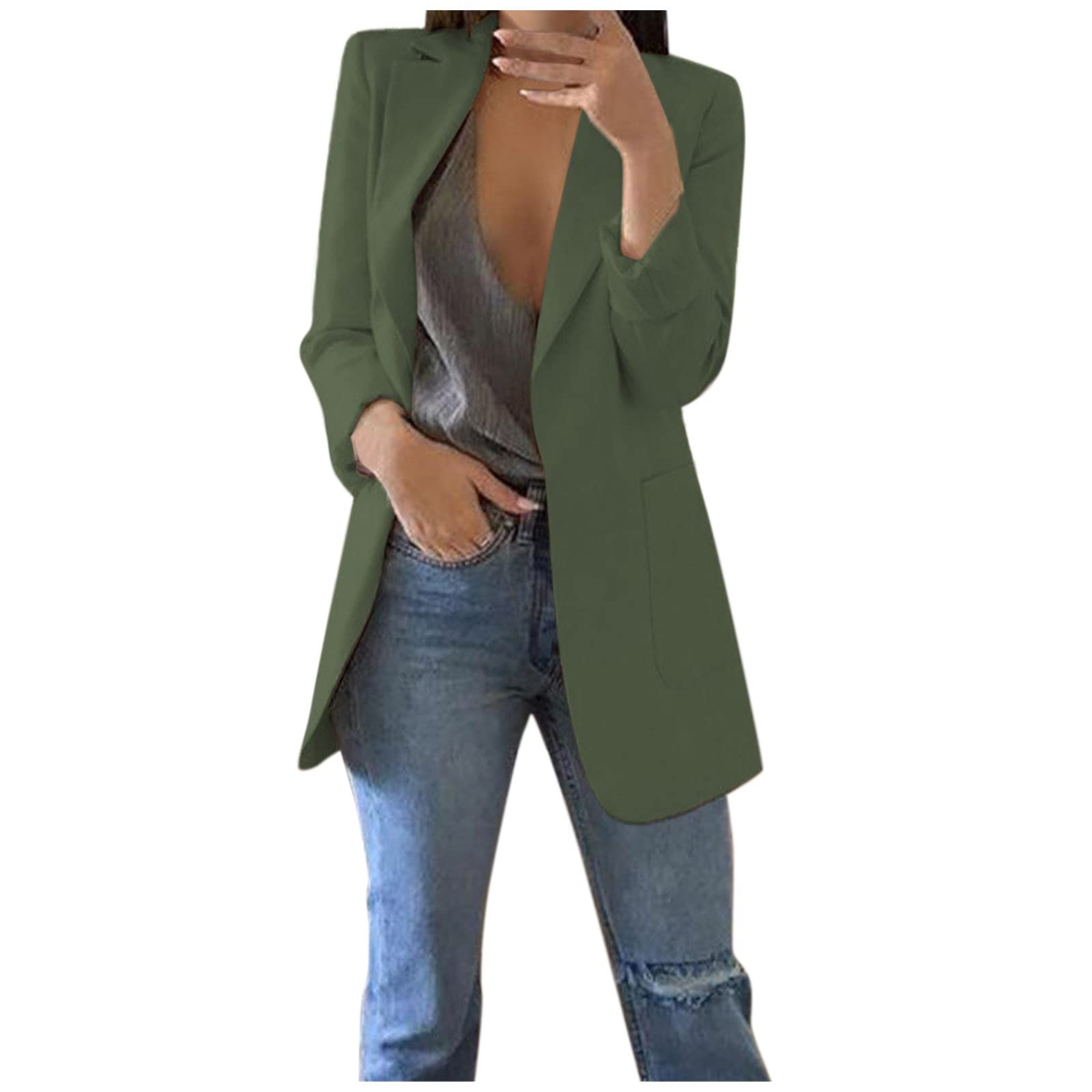 Plus Size Women's Office Blazer Jacket - Professional Business Suit Jacket for Casual & Formal Wear | Perfect for Work, Meetings & Office Outfits