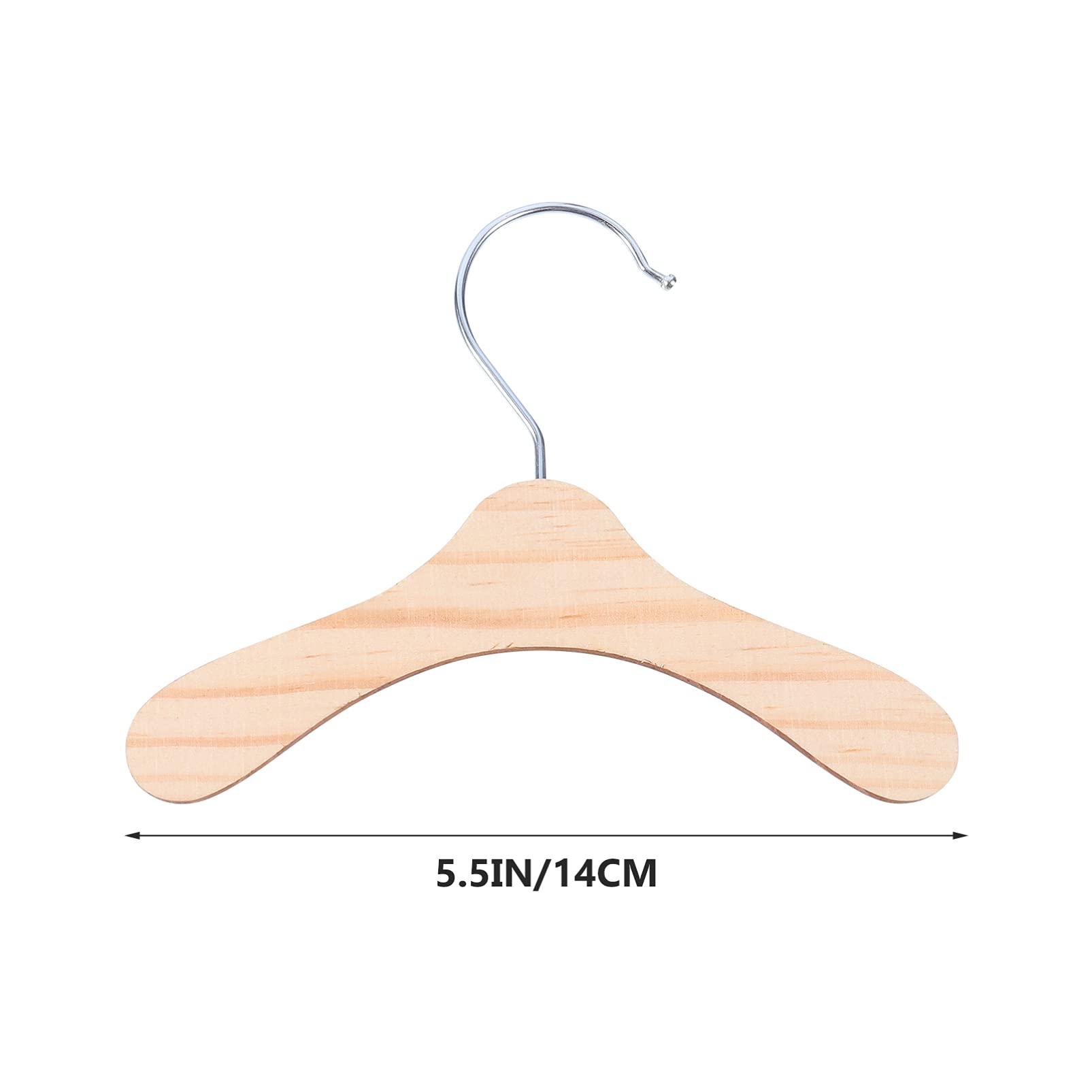 10-Pack Pet Clothes Hangers for Dogs & Cats - Durable Pet Apparel Hanger Rack for Wardrobe Organization - Perfect for Hanging Pet Costumes, Sweaters & Accessories in Closet or Laundry Room